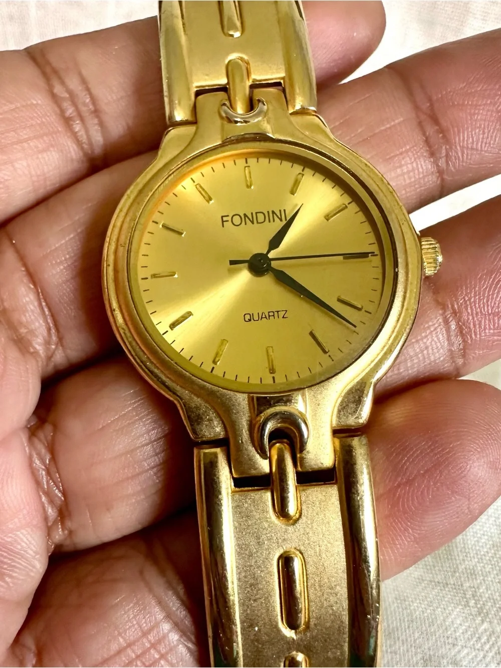 Vintage Watch Lot of 3 Geneva Bling Fondini Gold Rumours Y2K Bundle